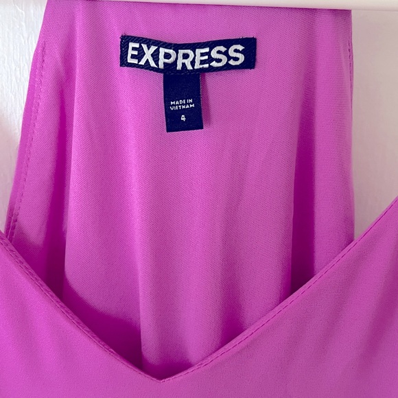 Express Sleeveless Lavender Dress - Picture 3 of 3